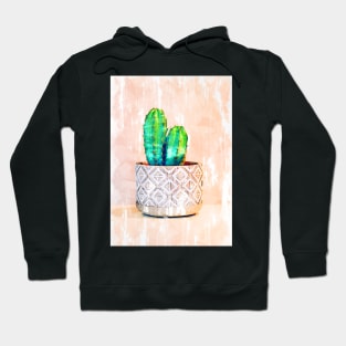 Minimal Mini Cactus Deco Hoodie